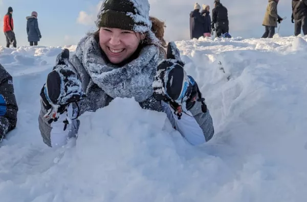 Spaß im Schnee